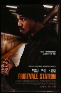 6x327 FRUITVALE STATION DS 1sh '13 BART cop shoots unarmed man in the back!