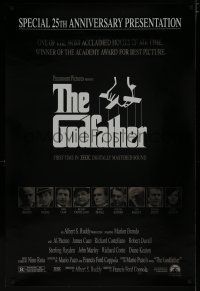 6x345 GODFATHER heavy stock foil 1sh R97 Marlon Brando & Al Pacino in Coppola's crime classic!