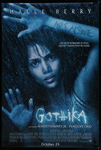 6x354 GOTHIKA advance DS 1sh '03 creepy super close up of sexy Halle Berry!