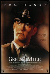 6x367 GREEN MILE advance DS 1sh '99 Tom Hanks, Michael Clarke Duncan, Stephen King fantasy!
