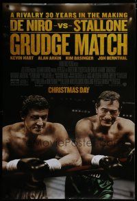 6x371 GRUDGE MATCH advance DS 1sh '13 Robert De Niro & Sylvester Stallone in boxing ring!