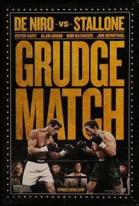 6x372 GRUDGE MATCH teaser DS 1sh '13 Robert De Niro & Sylvester Stallone in boxing ring!