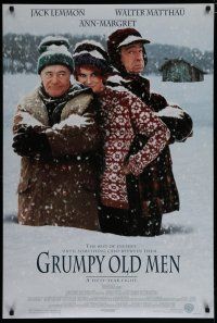 6x374 GRUMPY OLD MEN DS 1sh '93 Ann-Margret comes between Walter Matthau & Jack Lemmon!