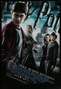 6x389 HARRY POTTER & THE HALF-BLOOD PRINCE advance DS 1sh '09 Radcliffe, Grint & Emma Watson!