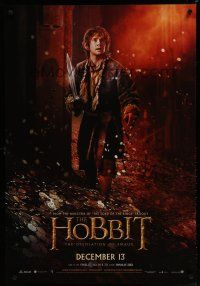 6x409 HOBBIT: THE DESOLATION OF SMAUG teaser 1sh '13 Peter Jackson, Martin Freeman as Bilbo!