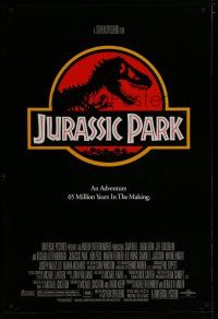 6x445 JURASSIC PARK 1sh '93 Steven Spielberg, Richard Attenborough re-creates dinosaurs!