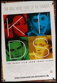6x450 KIDS 1sh '95 written by Harmony Korine, Chloe Sevigny, Rosario Dawson, teen AIDS!