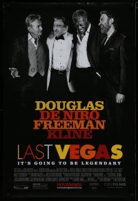 6x470 LAST VEGAS advance DS 1sh '13 Michael Douglas, Robert De Niro, Morgan Freeman, Kevin Kline!