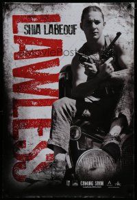 6x471 LAWLESS teaser DS 1sh '12 cool image of Shia LaBeouf w/two guns!
