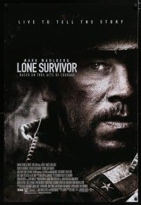 6x506 LONE SURVIVOR DS 1sh '13 Mark Wahlberg as US Navy SEAL Marcus Lutrell!