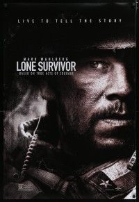 6x507 LONE SURVIVOR teaser DS 1sh '13 Mark Wahlberg as US Navy SEAL Marcus Lutrell!