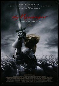 6x554 MESSENGER int'l DS 1sh '99 directed by Luc Besson, Milla Jovovich as Joan of Arc!