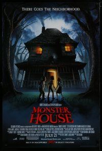 6x560 MONSTER HOUSE advance DS 1sh '06 there goes the neighborhood, see it in 3-D!