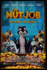 6x602 NUT JOB advance DS 1sh '14 CGI squirrel heist comedy, no nuts, no glory!