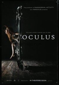 6x606 OCULUS teaser DS 1sh '13 Karen Gillan, Katee Sackhoff, you see what it wants you to see!
