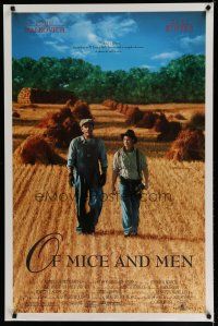 6x607 OF MICE & MEN 1sh '92 Gary Sinise & John Malkovich in John Steinbeck's classic!