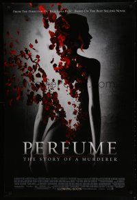 6x633 PERFUME: THE STORY OF A MURDERER advance DS 1sh '07 Rickman, Rachel Hurd-Wood, cool image!