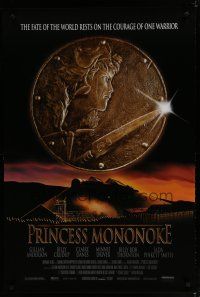 6x652 PRINCESS MONONOKE 1sh '99 Hayao Miyazaki's Mononoke-hime, anime, cool artwork!