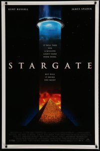 6x765 STARGATE DS 1sh '94 Kurt Russell, James Spader, a million light years from home!