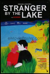 6x768 STRANGER BY THE LAKE 1sh '13 L'inconnu du lac, art of gay homosexuals kissing by Tom de Pekin