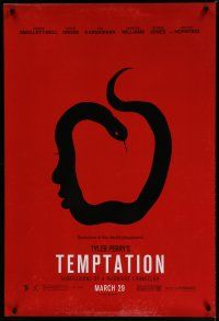 6x781 TEMPTATION: CONFESSIONS OF A MARRIAGE COUNSELOR teaser DS 1sh '13 apple & snake silhouette!