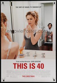 6x789 THIS IS 40 advance DS 1sh '12 Paul Rudd, Leslie Mann, Judd Apatow directed!