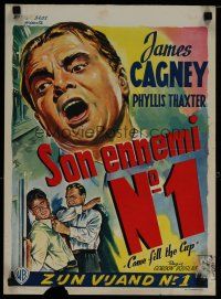 6y423 COME FILL THE CUP Belgian '51 alcoholic James Cagney had a thirst for trouble & a woman's love