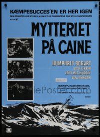 6y749 CAINE MUTINY Danish R70s art of Humphrey Bogart, Jose Ferrer, Van Johnson & Fred MacMurray!