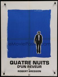 6y216 FOUR NIGHTS OF A DREAMER French 23x32 '71 Robert Bresson's Quatre Nuits d'un Reveur!