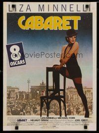 6y243 CABARET French 15x21 R70s Liza Minnelli sings & dances in Nazi Germany, Bob Fosse!
