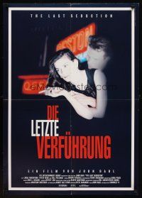 6y082 LAST SEDUCTION German '95 John Dahl directed, sexy Linda Fiorentino, film noir!