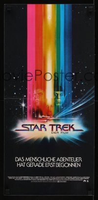 6y073 STAR TREK German 12x25 '79 art of William Shatner, Leonard Nimoy & Persis Khambatta by Peak!