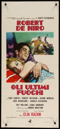 6y691 LAST TYCOON Italian locandina '76 Robert De Niro, Jeanne Moreau, directed by Elia Kazan!