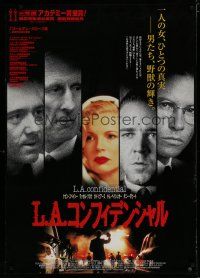 6y140 L.A. CONFIDENTIAL Japanese 29x41 '98 Kevin Spacey, Russell Crowe, Danny DeVito, Kim Basinger