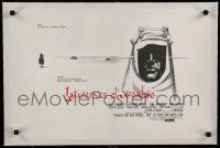 7a227 LAWRENCE OF ARABIA linen French 15x21 teaser '63 art of O'Toole over desert by Kerfyser, rare!