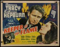 7b036 KEEPER OF THE FLAME 1/2sh '42 Spencer Tracy doesn't know if Katharine Hepburn's a murderess!