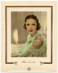 7c333 ELEANOR POWELL color-glos 11x14 still '41 portrait in great dress with bare shoulder!