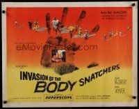 7c019 INVASION OF THE BODY SNATCHERS style A 1/2sh '56 classic horror, ultimate in science-fiction!