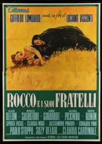 7c234 ROCCO & HIS BROTHERS Italian 2p '60 Luchino Visconti's Rocco e I Suoi Fratelli, great art!