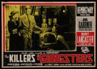 7c183 KILLERS Italian photobusta R57 Burt Lancaster & Christine, sexy Ava Gardner at piano!