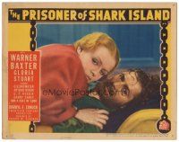 7c451 PRISONER OF SHARK ISLAND LC '36 John Ford, super close up of Gloria Stuart & Warner Baxter!