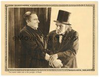 7c454 SHERLOCK HOLMES LC '22 c/u of John Barrymore & Gustav von Seyffertitz as Professor Moriarty!