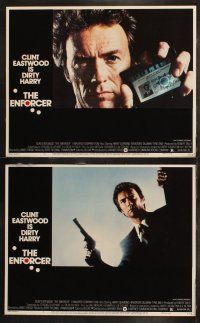 7c395 ENFORCER 8 LCs '76 Clint Eastwood as Dirty Harry, Bradford Dillman, Harry Guardino, sequel!