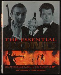7d398 ESSENTIAL BOND signed English hardcover book '02 by BOTH authors, Authorized Guide to 007!