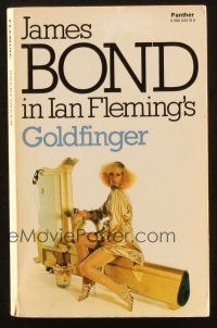 7d093 GOLDFINGER 1st Triad Panther edition English paperback book '78 James Bond by Ian Fleming!
