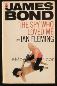 7d274 SPY WHO LOVED ME 6th printing English Pan paperback book '71 the James Bond novel by Fleming!
