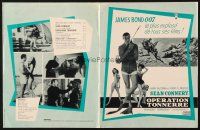 7d116 THUNDERBALL French pb '65 great images of Sean Connery as secret agent James Bond 007!