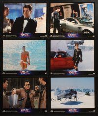 7d415 DIE ANOTHER DAY set of 10 LCs '02 Brosnan as James Bond, Halle Berry, Pike, Yune, Stephens
