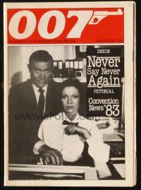 7d402 007 vol 2 no 1 English magazine June 1983 with Never Say Never Again pictorial!