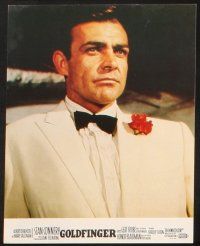 7d080 GOLDFINGER set of 8 French LCs R70s Sean Connery as James Bond, some different images!